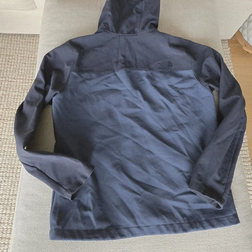 The North Face Mens Blue Apex Risor Hoodie Jacket Windwall M TNF Gorpcore Travel